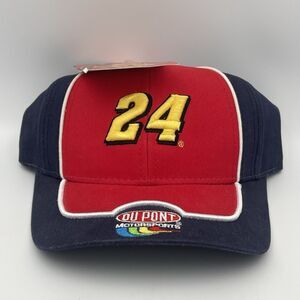 Jeff Gordon Dupont #24 Strapback Hat - NASCAR Racing Cap - Winners Circle - NWT